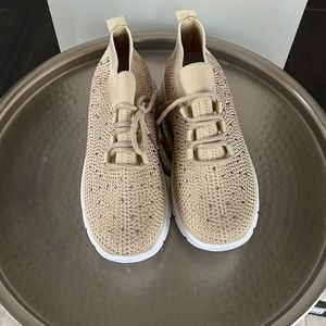 Tan Platform Sneaker